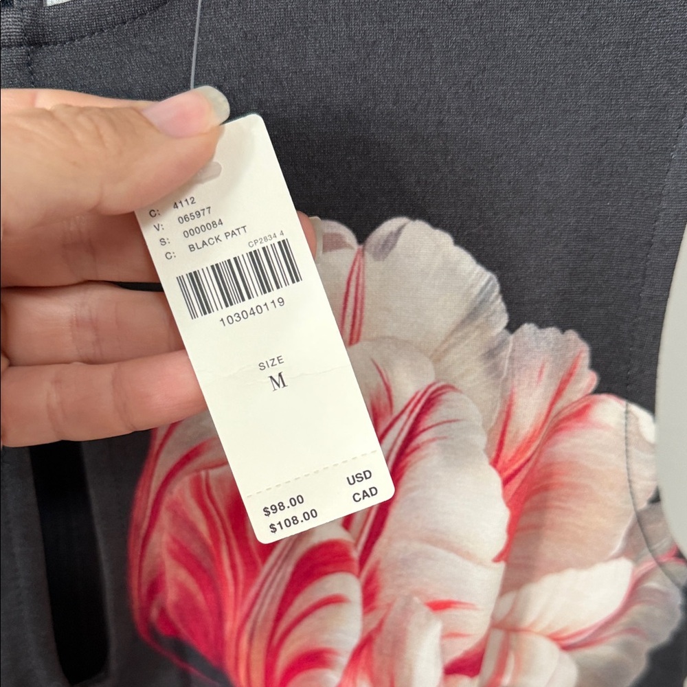 Anthropologie Maeve Night Watch Peplum Tank Top - Picture 2 of 5